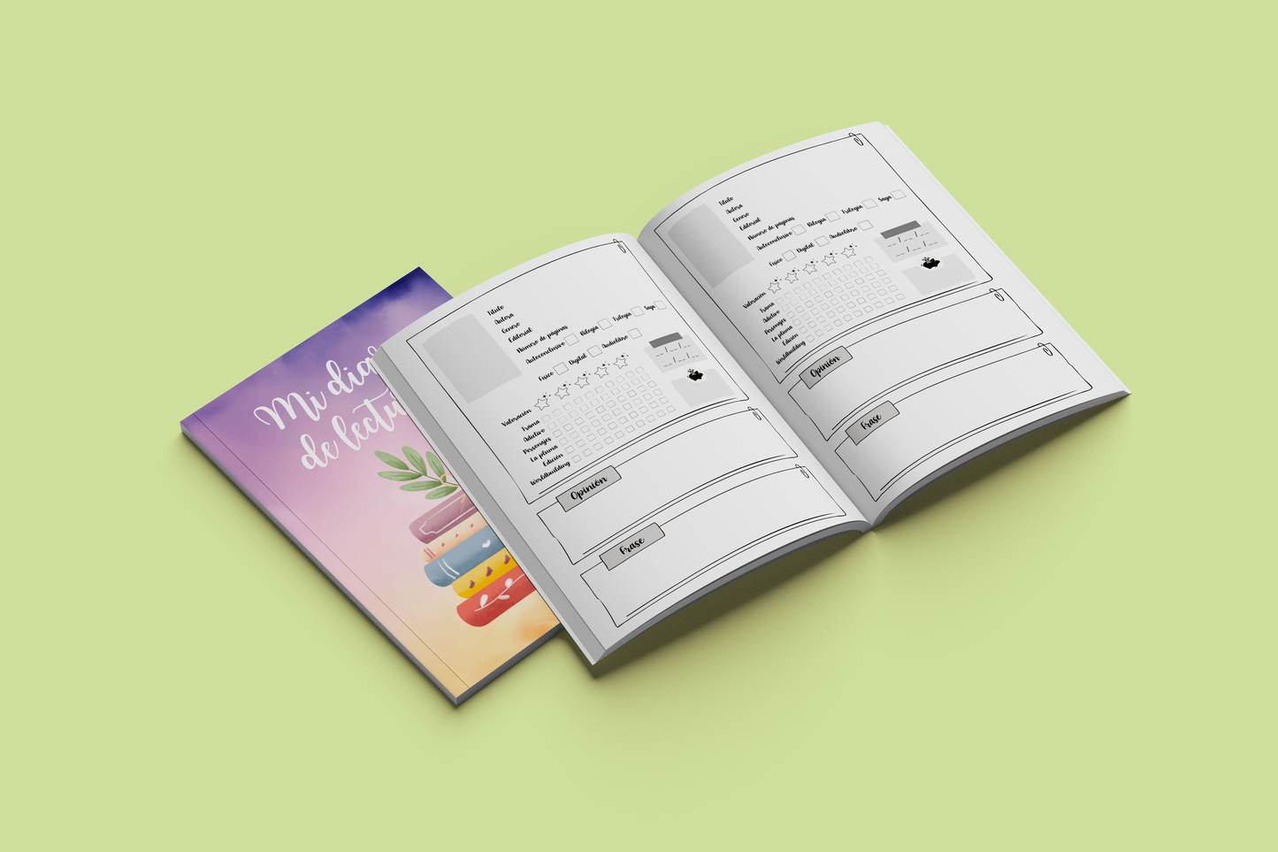 Caja literaria navideña