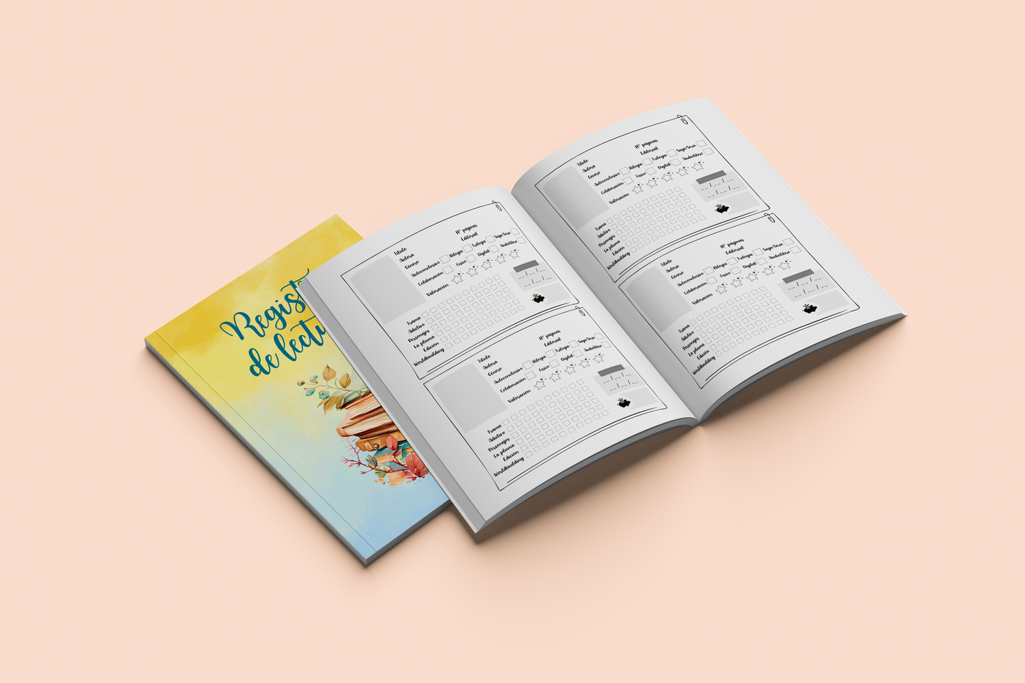 Caja literaria navideña